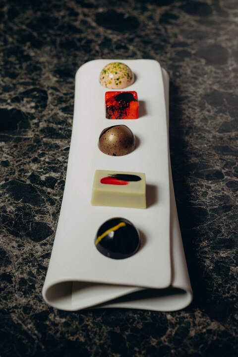 Friandises op plateau