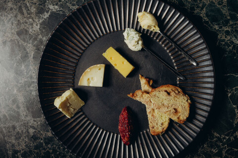 Kaas dessert bij Vecera